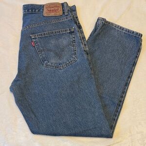 Levi's 550 Relaxed Fit Men's Classic Straight Blue Jeans